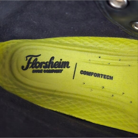 Converse Black Leather OUTSIDER Combat Boots RARE Unisex M8.5 W10 - Picture 6 of 7